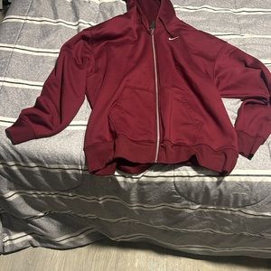 Red medium Nike hoodie